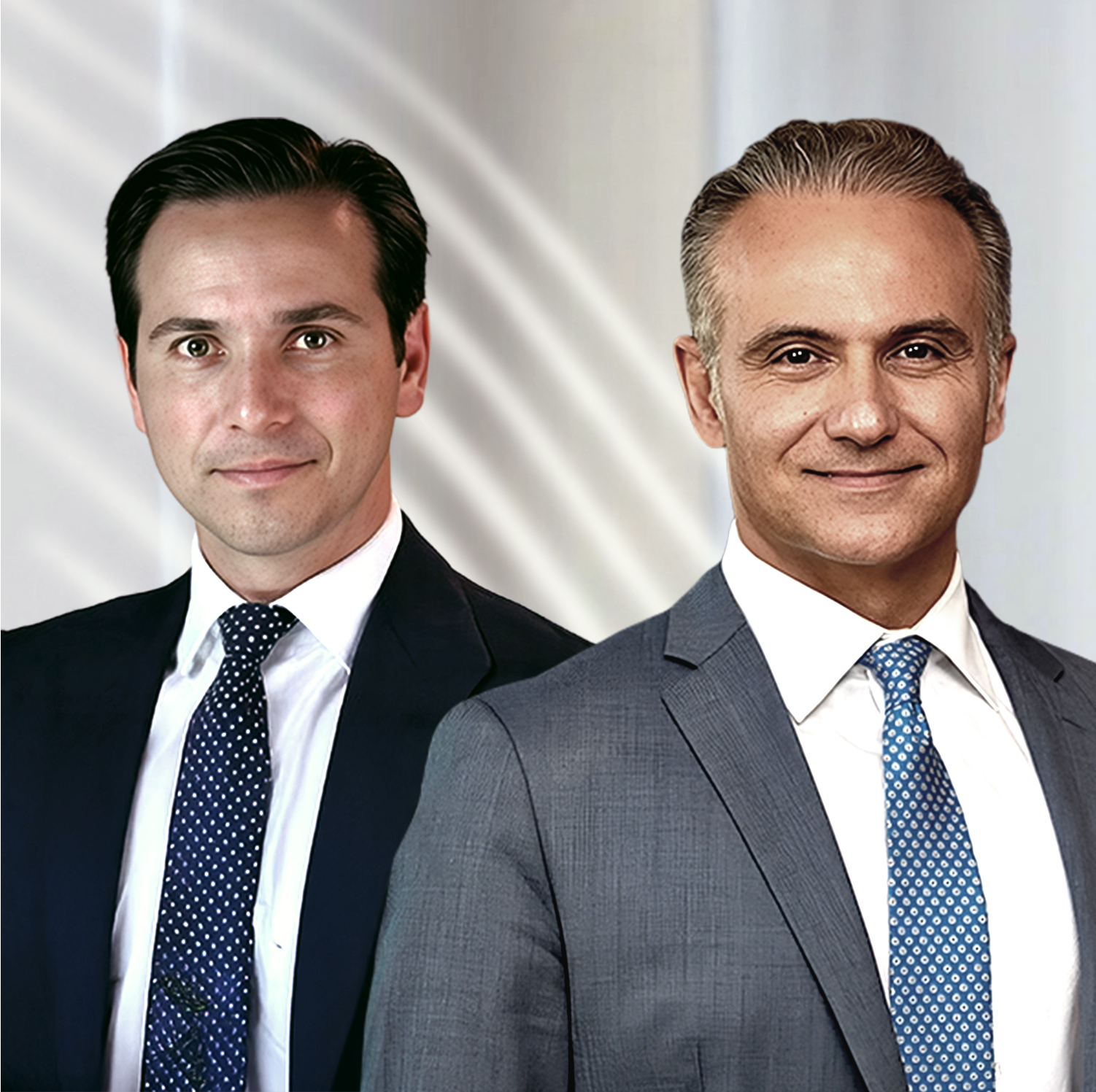 Dr Kiya Movossaghi and Dr Francisco Bravo